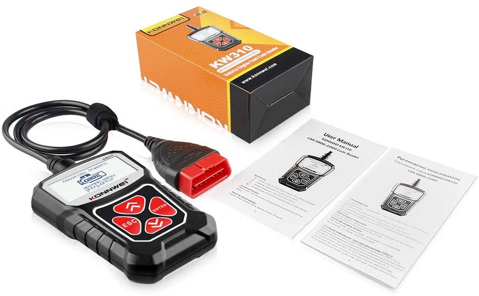 Key Coders OBDII Car Fault Detector Code Reader OBD Scanner